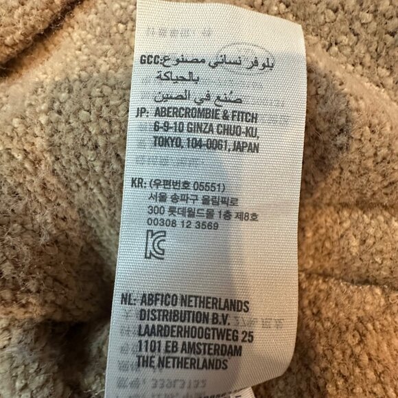 Hollister Womens Brown Knit Tie-Front Cardigan Sweater Size M - Picture 9 of 10